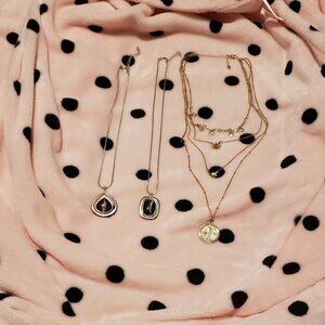 Princess Polly necklace plus 2 others.